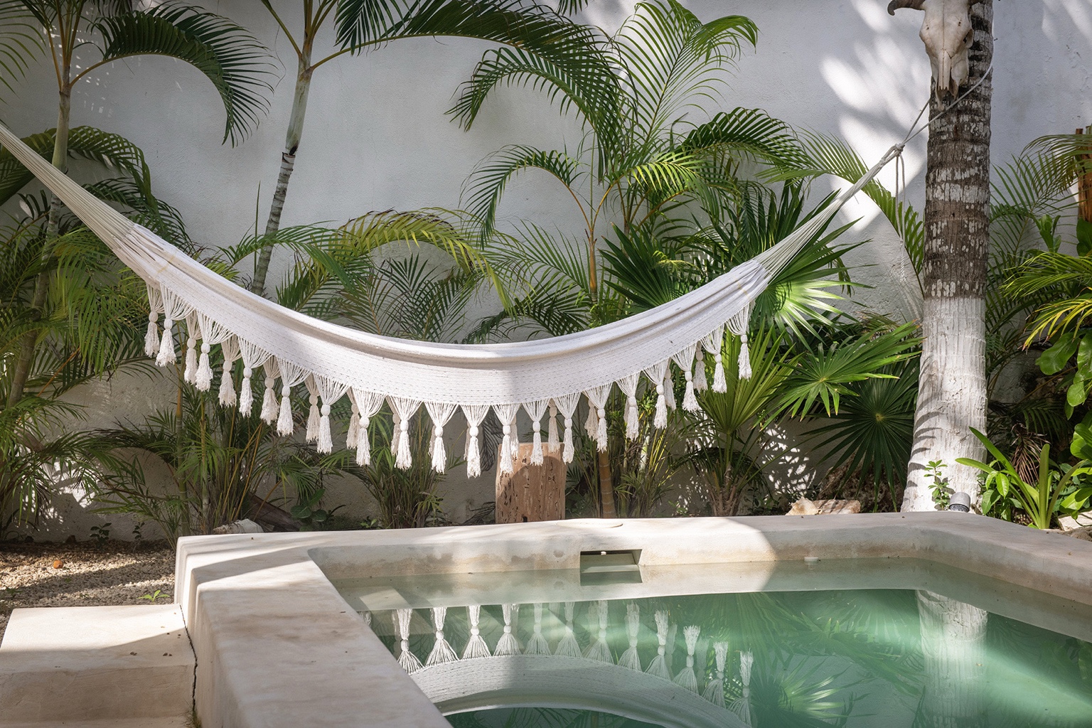 Garden plunge pool